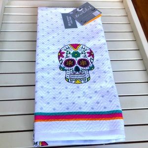 Bewitched Sugar Skull Kitchen Towels Set of 2 Bewitched Sugar Skull Kitchen Towels Set of 2
